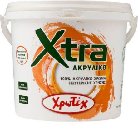 CHrotech Xtra Vopsea Acrilică Pentru Exterior Gri 3lt