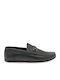 Δερμάτινα Ανδρικά Loafers σε Μαύρο Χρώμα