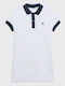 Pausa Estiva Ribes Girls Dress with Accessories White
