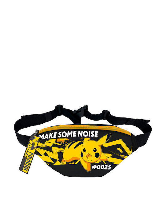 CyP Brands Pikachu Παιδικό Τσαντάκι Μέσης Μαύρο