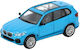 Model Mașină BMW X5 G05 Albastru Scara 1:64 RHD