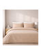 Dot Elegance Подредба Чаршафи За Двойно Легло 240x260см Бежови 4 Бройки
