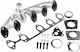 Exhaust Gas Extraction Manifold Vw Multivan T5 2003-2015 2.5l Bus Vw Touareg 2002-2013 2.5l Suv Vw Transporter T5 Bus 2003-2015 2.5l Bus