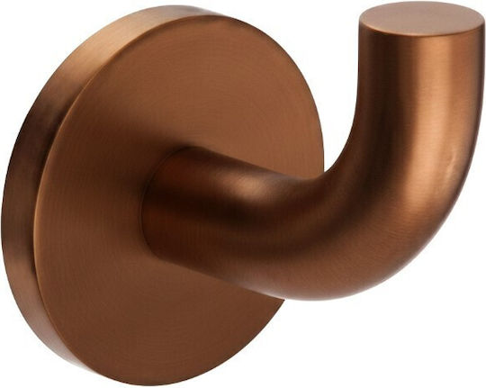 Imex Single Bathroom Hook with Screws 5.35x4.5cm Pink Imex Single Bathroom Hook with Screws 5.35x4.5cm Pink