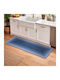 My Home Luxury Non-Slip Bath Mat 73516 Blue 60x150cm