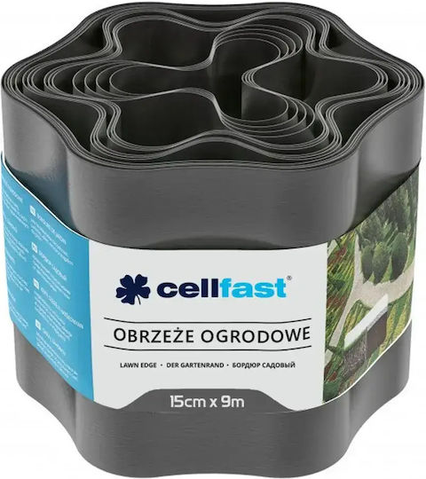 Cellfast Μπορντούρα Κήπου σε Γκρι Χρώμα