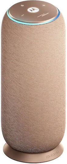 Motorola Sound Flow Waterproof Bluetooth Speaker 30W with Battery Life up to 12 Hours Warm Taupe