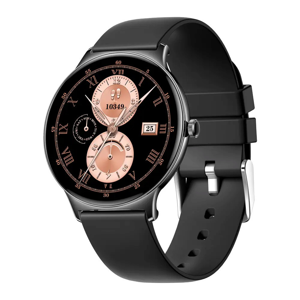 Colmi V89 Smartwatch με Παλμογράφο (Μαύρο)