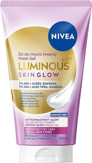 Nivea Luminous630® Hautglanz Gel Gesichtsreiniger 150ml