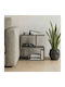 Side Coffee Table Wesmol Wooden Anthracite W50xL20xH50cm