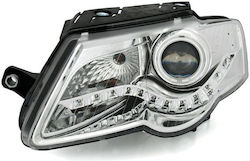 Front Lights VW Passat 3C 2005-2010 Led Chrome Bulbs H1 Set 2 Pieces Front Lights VW Passat 3C 2005-2010 Led Chrome Bulbs H1 Set 2 Pieces