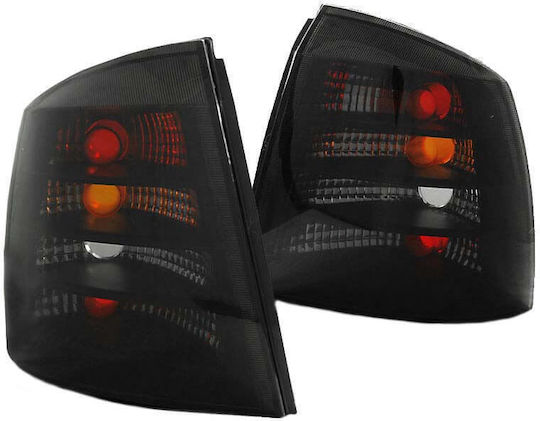 Πισινά Φανάρια Set Astra G 97-04 3d/5d Hatchback Smoke Ro11ds