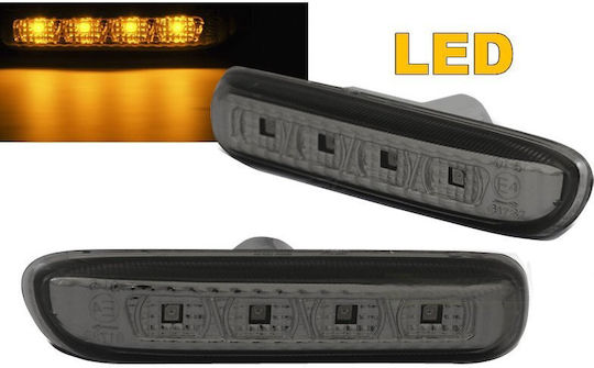 Carro Странични Flash Фарове За Автомобил Bmw 3 E46 Sedan 99-01 Touring 99-01 Compact 01-04 Coup E 99-03 LED Димни 2 Бройки Car-1828