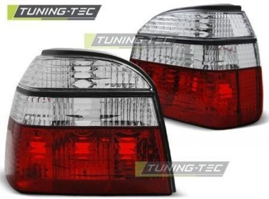 Taillights VW Golf 3 1hxo Black Red 2 Pieces
