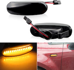 Πλαϊνά Φλας Φτερού Citroen Nemo 2007-2015 Led Dynamic Φιμέ 2 Τεμάχια Πλαϊνά Φλας Φτερού Citroen Nemo 2007-2015 Led Dynamic Φιμέ 2 Τεμάχια