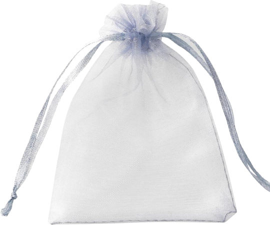Large Fabric Transparent Gift Pouch 10x15cm 100 Pieces