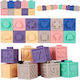MalPlay Educational Building Blocks for 6+ Months 12 Pieces