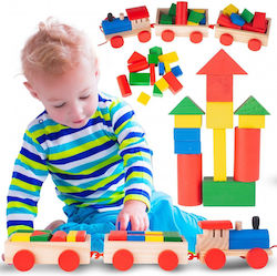 MalPlay Bildungstürmchen Holz Zug Holzspielzeug Für 1,5+ Jahre 19Stück MalPlay Bildungstürmchen Holz Zug Holzspielzeug Für 1,5+ Jahre 19Stück