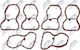 Intake Manifold Sealing Set Bmw 3 2011-2018 3.0l Sedan Bmw 3 Gran Turismo 2012-0 3.0l Hatchback Bmw 3 Touring 2012-2019 3.0l Estate