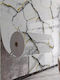 Self-Adhesive Wall Wallpaper White 500x100cm Washable