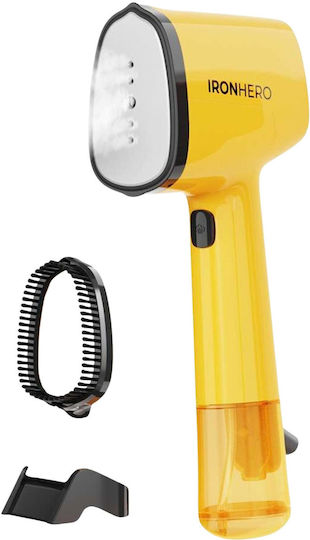Cecotec Парен Ръчен Апарат За Дрехи 1500W С Резервоар 250ml Жълт