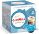 Gimoka Capsule Cappuccino Americano Compatibile cu Aparat Dolce Gusto 16caps