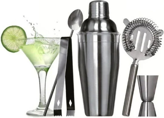 Cocktail Schüttler – Set Für 5 Stück Edelstahl
