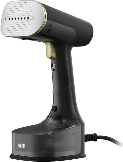 Braun Aparat de Calcat Vertical de Mână 1600W cu Rezervor 250ml Negru