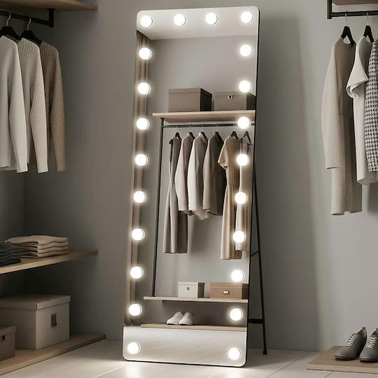 Ορθογώνιος με LED Φωτισμό 150x45cm