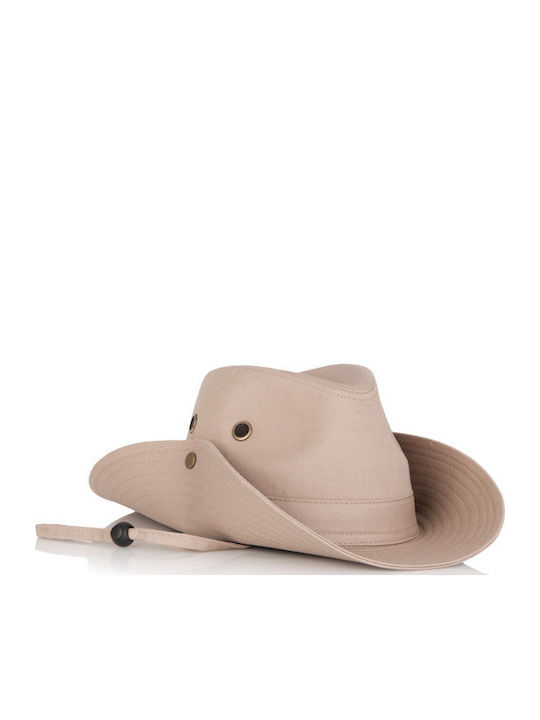Karfil Fabric Men's Hat Beige