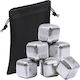 Hi Pro Rostfreier Stahl Dekorative Eiswürfel Set 6 Stück