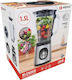 Alpina Blender with Glass Jug 1.5 lt 500W Gray 1378784