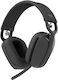 Logitech Zone Vibe MS NBT Graphite Wireless On Ear Multimedia Headset with Microphone in Gray Colour