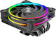 SOHO CPU Cooler for Socket AM4/AM5/1200/115x/1700 with ARGB Lighting