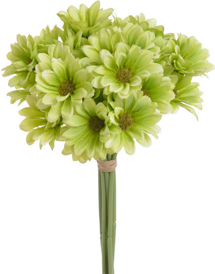 Blumenstrauß aus Dekorativen künstlichen Blumen Gänseblümchen 30cm Grünes