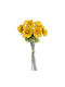 Anemones Bouquet Artificial Yellow Flowers 34cm