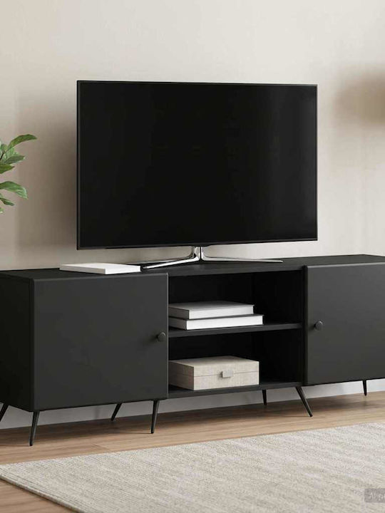 TV Stand Black 150x31x50cm