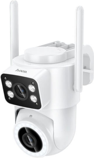 Hoco IP Κάμερα Παρακολούθησης Wi-Fi Full HD 1080p Αδιάβροχη