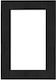 Black Frame Double Socket Makel Karea Line