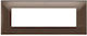 7-module Frame Classia Legrand Mocha