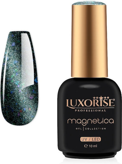 Luxorise Magnetischer Gel Nagellack Radiance Silber Mirage 10ml