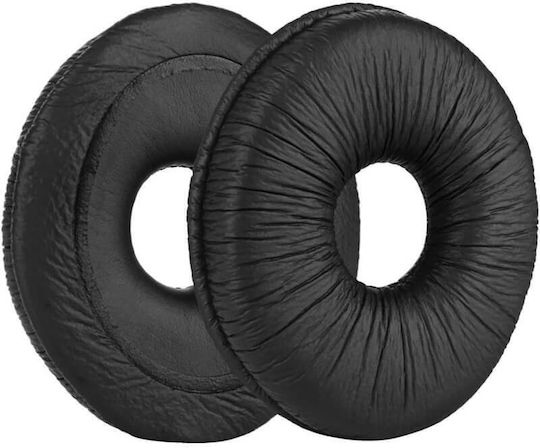 Set 2 Bureți Edman Panasonic Technics Rp-dj1200 Rp-dj1205 Rp-dj1210 Pentru Căști Negri