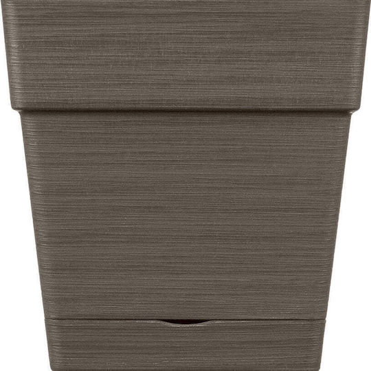 Deroma Пластмасова Саксия За Цветя 17x17см