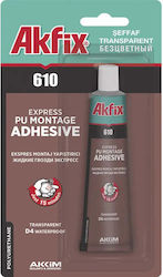 Farbloser Polyurethan-Kleber Pu Express 610 50 Ml Akfix