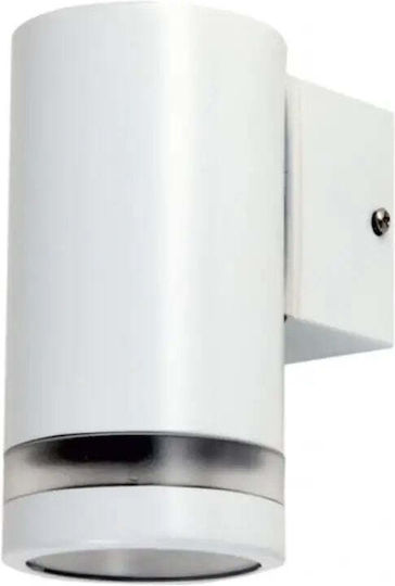Lightex Single Spot with GU10 Lamp Adapter in White Colour