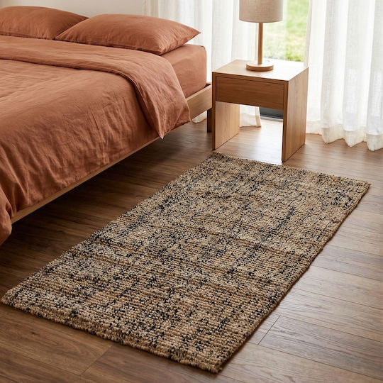 Ravelia Yura Summer Jute Runner Rug Beige 70x200cm