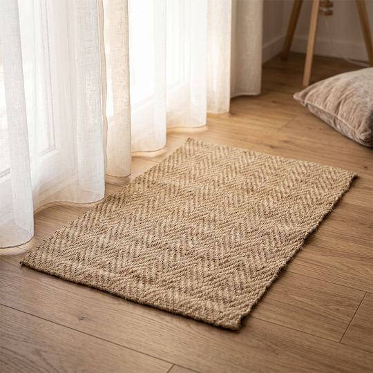 Ravelia Covor Rectangular Din Iută Bej 60x90cm