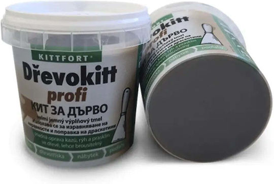 Комплект Шпакловка За Дърво Kitfort Сива 250г