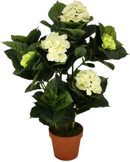 Künstliche Topfpflanze Hortensie 72cm Hd Hd-10989