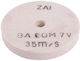 Disc De Șlefuire F150x20x20mm 8a Alb Zai